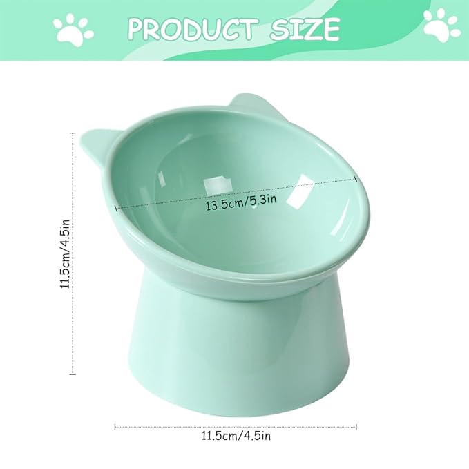 Elevated Cat Bowl, Cat Feeding Bowl